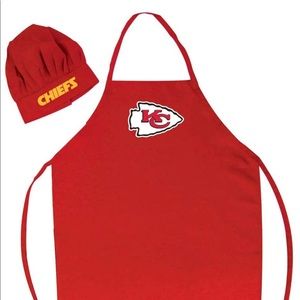 NFL Kansas City Chiefs Chef Set with Oven Mitt